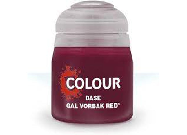Gamers Guild AZ Citadel Citadel Paint: Base - Gal Vorbak Red (12ml) Games-Workshop