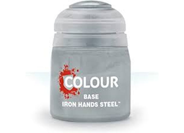 Gamers Guild AZ Citadel Citadel Paint: Base - Iron Hands Steel (12ml) Games-Workshop