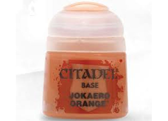 Gamers Guild AZ Citadel Citadel Paint: Base - Jokaero Orange (12ml) Games-Workshop