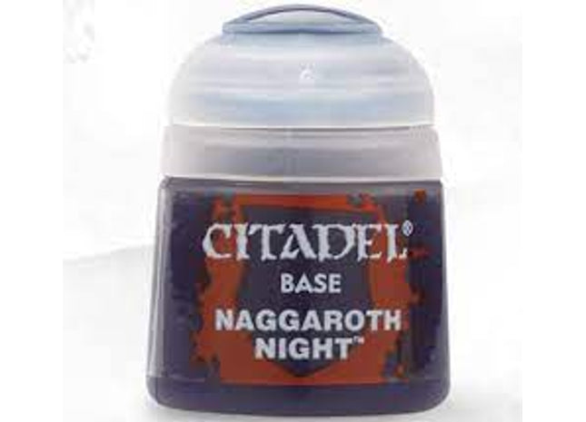 Gamers Guild AZ Citadel Citadel Paint: Base - Naggaroth Night (12ml) Games-Workshop