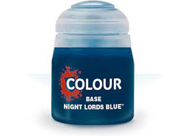 Gamers Guild AZ Citadel Citadel Paint: Base - Night Lords Blue (12ml) Games-Workshop
