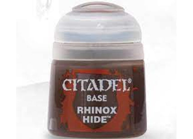 Gamers Guild AZ Citadel Citadel Paint: Base - Rhinox Hide (12ml) Games-Workshop