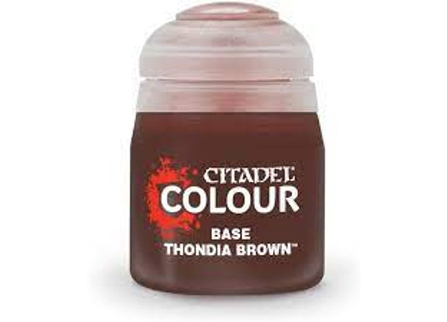 Gamers Guild AZ Citadel Citadel Paint: Base - Thondia Brown (12ml) Games-Workshop