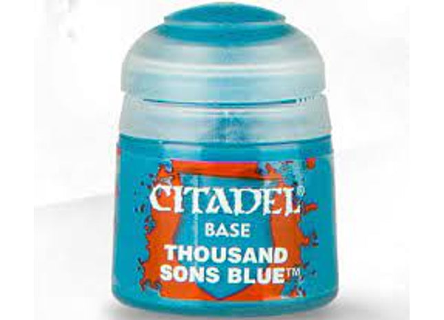 Gamers Guild AZ Citadel Citadel Paint: Base - Thousand Sons Blue (12ml) Games-Workshop
