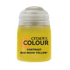 Gamers Guild AZ Citadel Citadel Paint: Contrast - Bad Moon Yellow (18ml) Games-Workshop