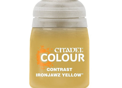 Gamers Guild AZ Citadel Citadel Paint: Contrast - Ironjawz Yellow (18ml) Games-Workshop