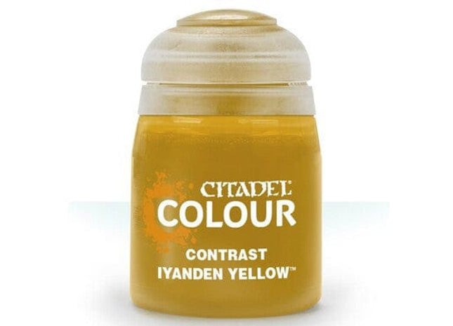 Gamers Guild AZ Citadel Citadel Paint: Contrast - Iyanden Yellow (18ml) Games-Workshop