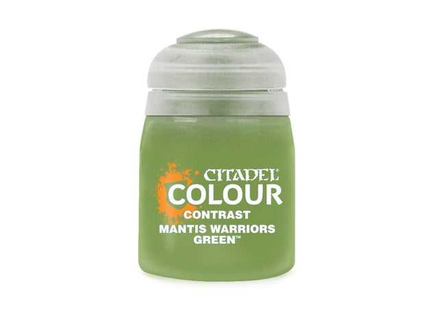 Gamers Guild AZ Citadel Citadel Paint: Contrast - Mantis Warriors Green (18ml) Games-Workshop