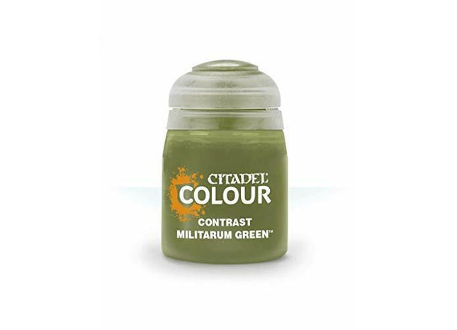 Gamers Guild AZ Citadel Citadel Paint: Contrast - Militarum Green (18ml) Games-Workshop