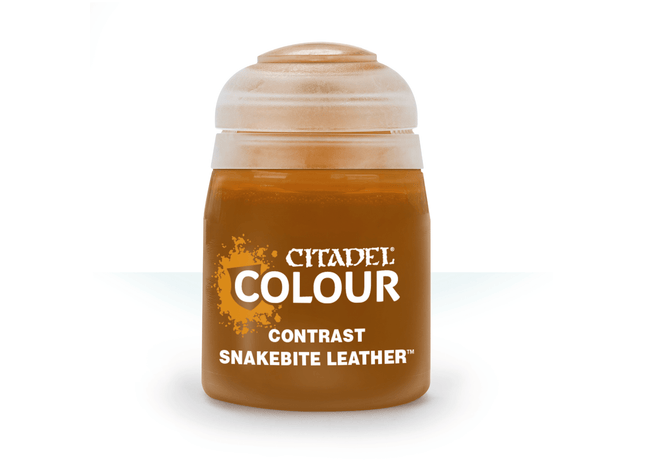 Gamers Guild AZ Citadel Citadel Paint: Contrast - Snakebite Leather (18ml) Games-Workshop