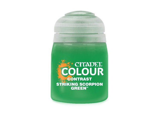 Gamers Guild AZ Citadel Citadel Paint: Contrast - Striking Scorpion Green (18ml) Games-Workshop