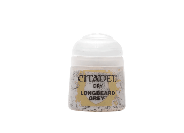 Gamers Guild AZ Citadel Citadel Paint: Dry - Longbeard Grey (12ml) Games-Workshop
