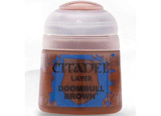 Gamers Guild AZ Citadel Citadel Paint: Layer - Doombull Brown (12ml) Games-Workshop