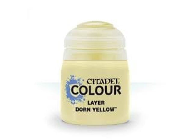 Gamers Guild AZ Citadel Citadel Paint: Layer - Dorn Yellow (12ml) Games-Workshop