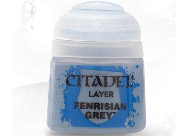 Gamers Guild AZ Citadel Citadel Paint: Layer - Fenrisian Grey (12ml) Games-Workshop
