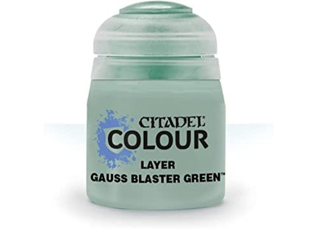 Gamers Guild AZ Citadel Citadel Paint: Layer - Gauss Blaster Green (12ml) Games-Workshop