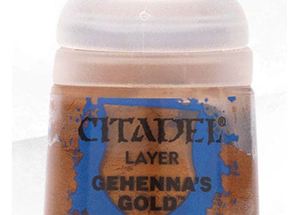 Gamers Guild AZ Citadel Citadel Paint: Layer - Gehenna's Gold (12ml) Games-Workshop