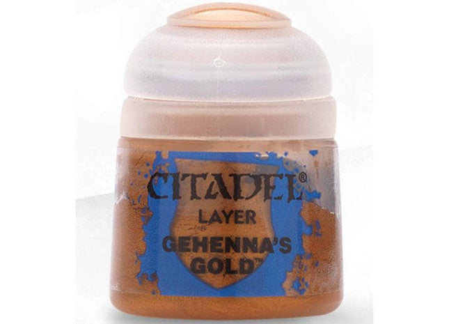 Gamers Guild AZ Citadel Citadel Paint: Layer - Gehenna's Gold (12ml) Games-Workshop