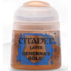 Gamers Guild AZ Citadel Citadel Paint: Layer - Gehenna's Gold (12ml) Games-Workshop