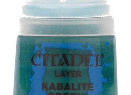 Gamers Guild AZ Citadel Citadel Paint: Layer - Kabalite Green (12ml) Games-Workshop