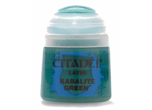 Gamers Guild AZ Citadel Citadel Paint: Layer - Kabalite Green (12ml) Games-Workshop