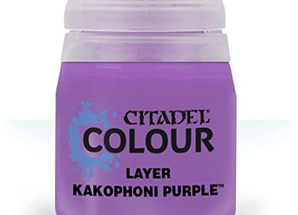 Gamers Guild AZ Citadel Citadel Paint: Layer - Kakophoni Purple (12ml) Games-Workshop