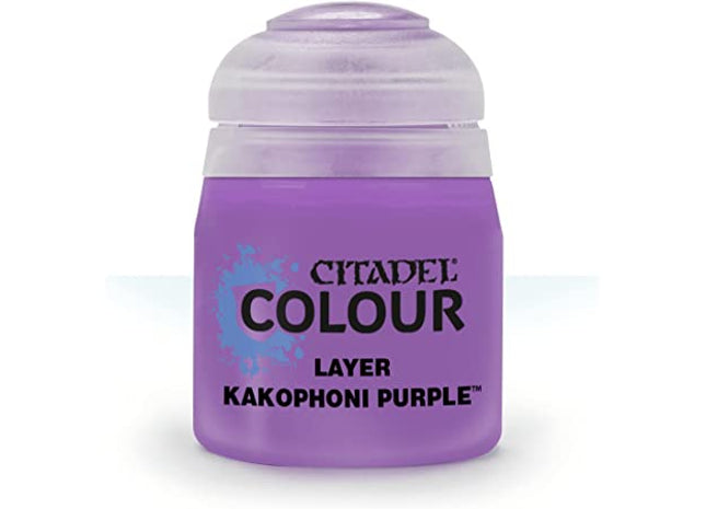 Gamers Guild AZ Citadel Citadel Paint: Layer - Kakophoni Purple (12ml) Games-Workshop