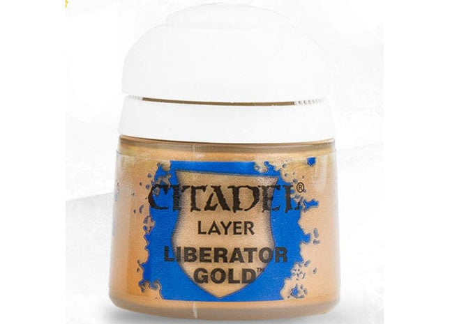 Gamers Guild AZ Citadel Citadel Paint: Layer - Liberator Gold (12ml) Games-Workshop