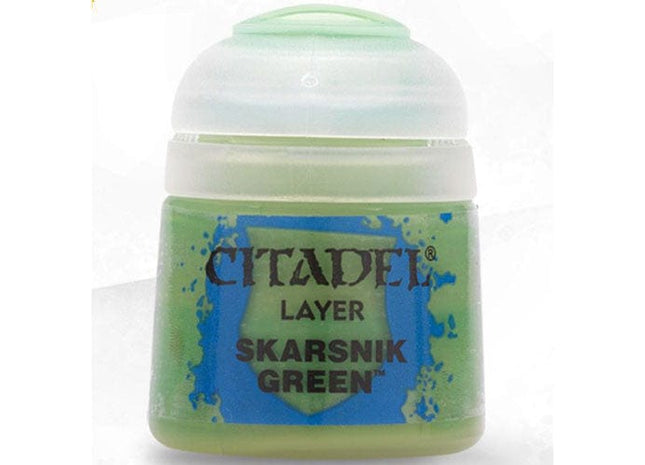 Gamers Guild AZ Citadel Citadel Paint: Layer - Skarsnik Green (12ml) Games-Workshop