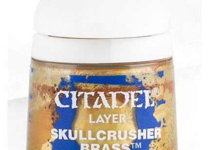 Gamers Guild AZ Citadel Citadel Paint: Layer - Skullcrusher Brass (12ml) Games-Workshop