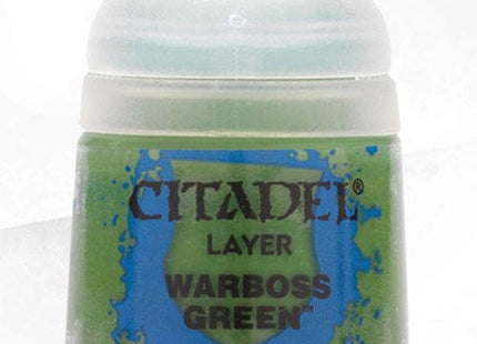 Gamers Guild AZ Citadel Citadel Paint: Layer - Warboss Green (12ml) Games-Workshop