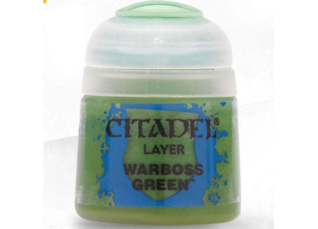 Gamers Guild AZ Citadel Citadel Paint: Layer - Warboss Green (12ml) Games-Workshop