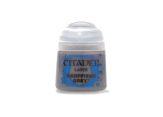 Gamers Guild AZ Citadel Citadel Paint: Layer - Warpfiend Grey (12ml) Games-Workshop