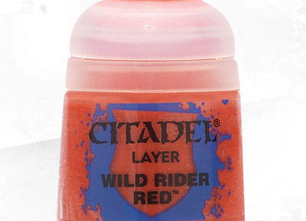 Gamers Guild AZ Citadel Citadel Paint: Layer - Wild Rider Red (12ml) Games-Workshop