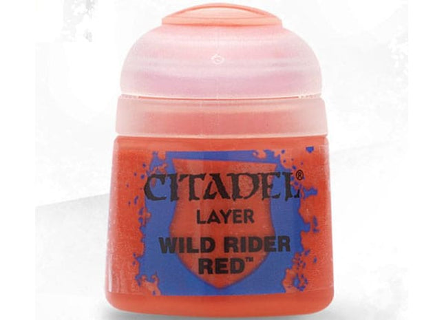 Gamers Guild AZ Citadel Citadel Paint: Layer - Wild Rider Red (12ml) Games-Workshop