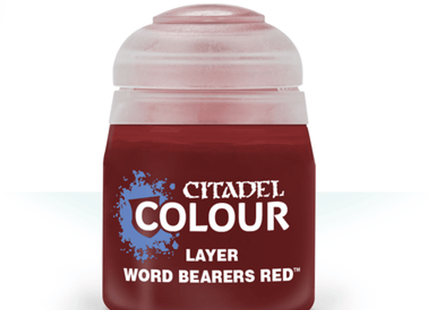 Gamers Guild AZ Citadel Citadel Paint: Layer - Word Bearers Red (12ml) Games-Workshop