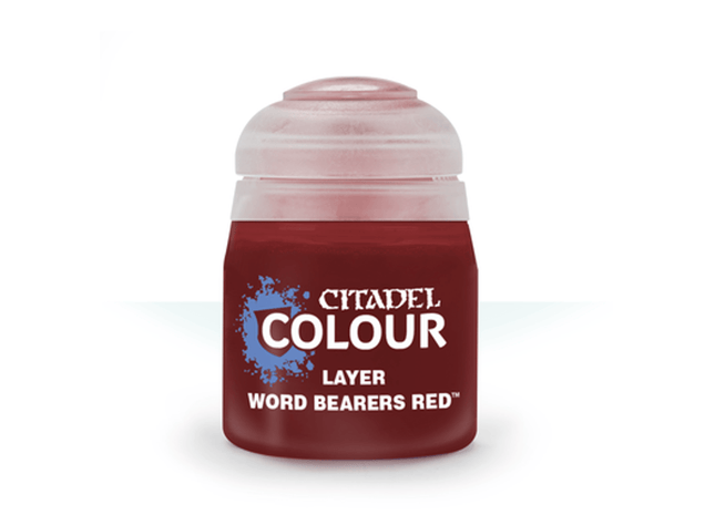 Gamers Guild AZ Citadel Citadel Paint: Layer - Word Bearers Red (12ml) Games-Workshop