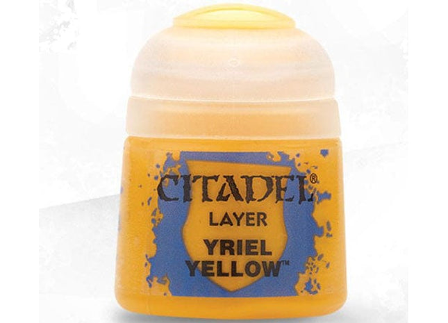 Gamers Guild AZ Citadel Citadel Paint: Layer - Yriel Yellow (12ml) Games-Workshop