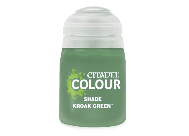 Gamers Guild AZ Citadel Citadel Paint: Shade - Kroak Green (18ml) Games-Workshop