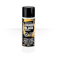 Gamers Guild AZ Citadel Citadel: Spray Paint - Chaos Black Games-Workshop