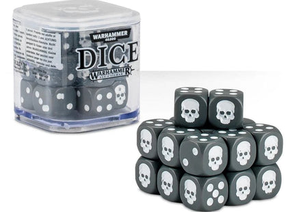 Gamers Guild AZ Citadel Warhammer: 12mm Dice Cube (Grey) Games-Workshop