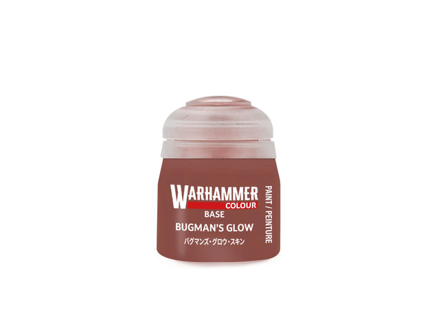 Gamers Guild AZ Citadel Warhammer Colour Paint: Base - Bugman's Glow (12ml) Games-Workshop