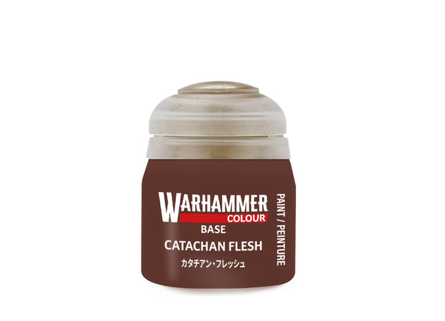 Gamers Guild AZ Citadel Warhammer Colour Paint: Base - Catachan Flesh (12ml) Games-Workshop