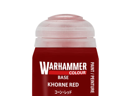 Gamers Guild AZ Citadel Warhammer Colour Paint: Base - Khorne Red (12ml) Games-Workshop