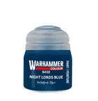 Gamers Guild AZ Citadel Warhammer Colour Paint: Base - Night Lords Blue (12ml) Games-Workshop