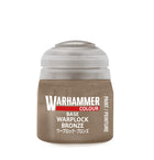 Gamers Guild AZ Citadel Warhammer Colour Paint: Base - Warplock Bronze (12ml) Games-Workshop