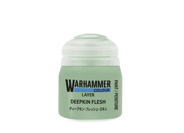 Gamers Guild AZ Citadel Warhammer Colour Paint: Layer - Deepkin Flesh (12ml) Games-Workshop