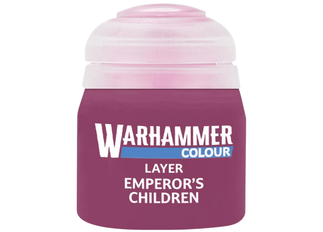 Gamers Guild AZ Citadel Warhammer Colour Paint: Layer - Emperor's Children (12ml) Games-Workshop
