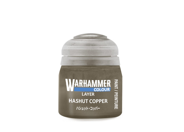 Gamers Guild AZ Citadel Warhammer Colour Paint: Layer - Hashut Copper (12ml) Games-Workshop