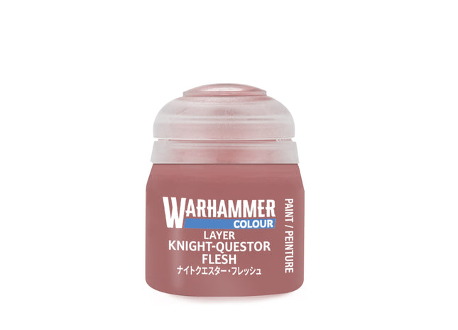 Gamers Guild AZ Citadel Warhammer Colour Paint: Layer - Knight-Questor Flesh (12ml) Games-Workshop